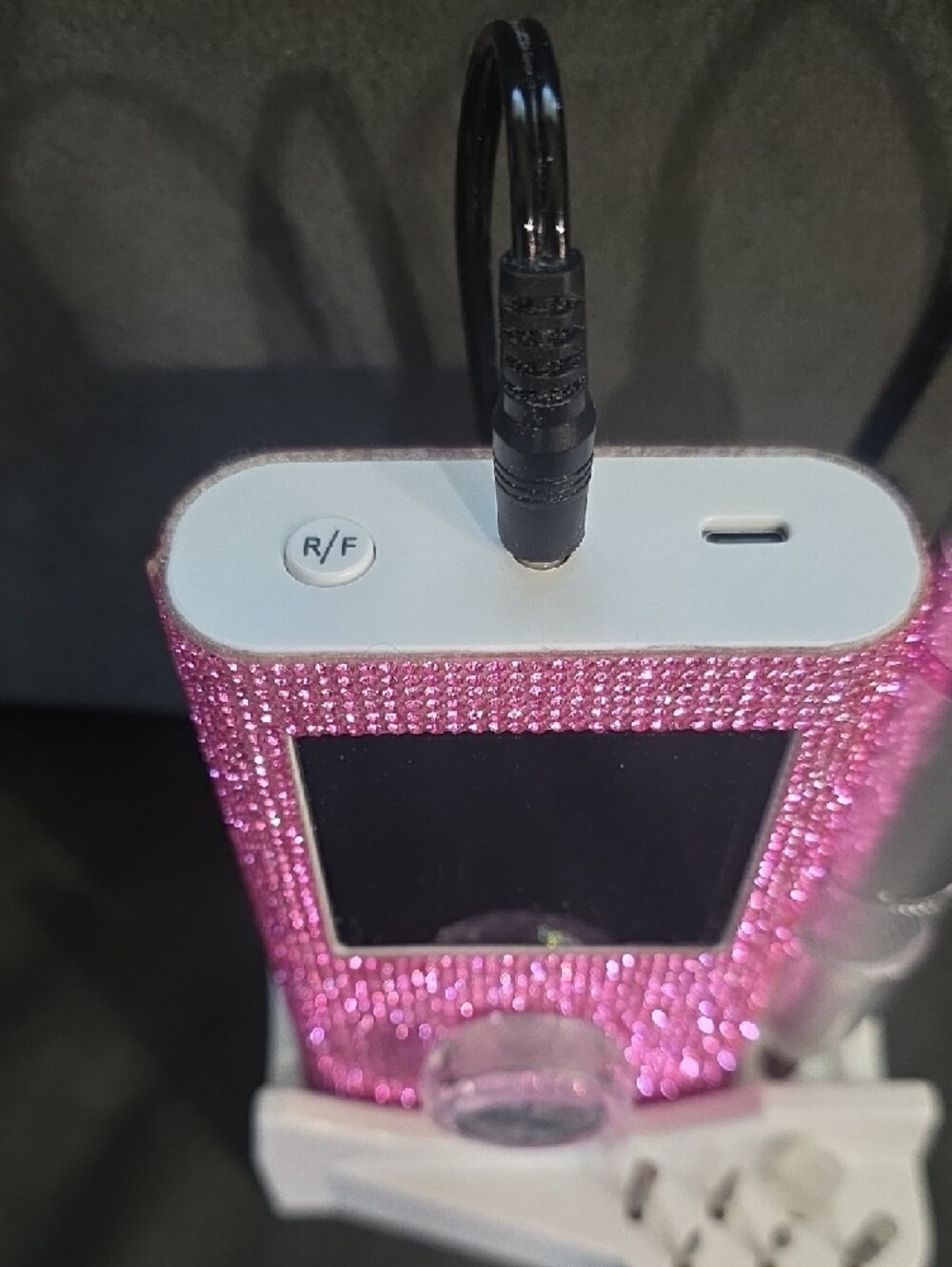 Pink Nail Drill Machine with Handpiece - Portable Electric Nail File - Picture 2 of 4